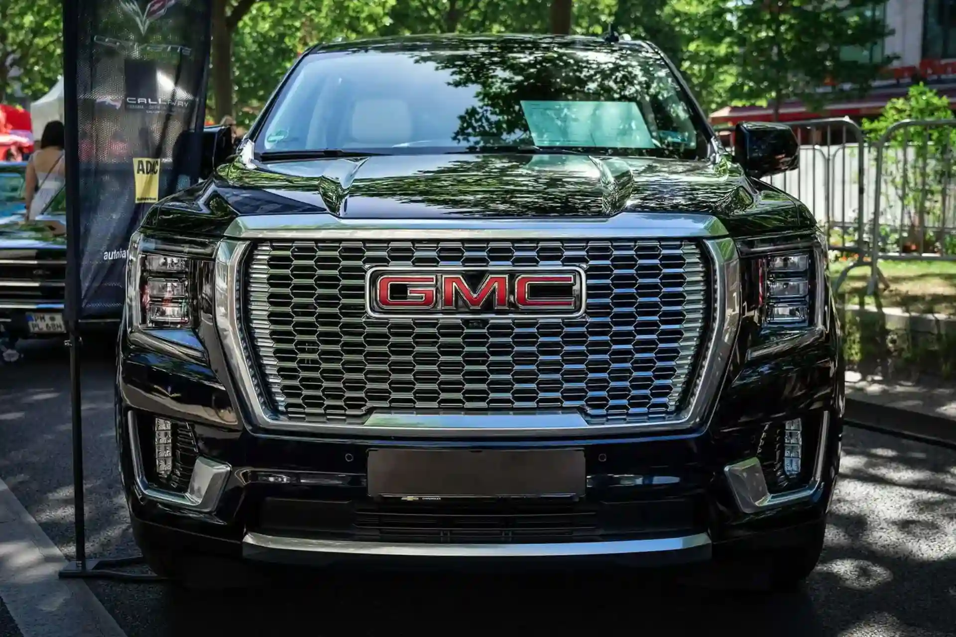 Black GMC Yukon XL SUV for American Car Service NJ luxury transportation.